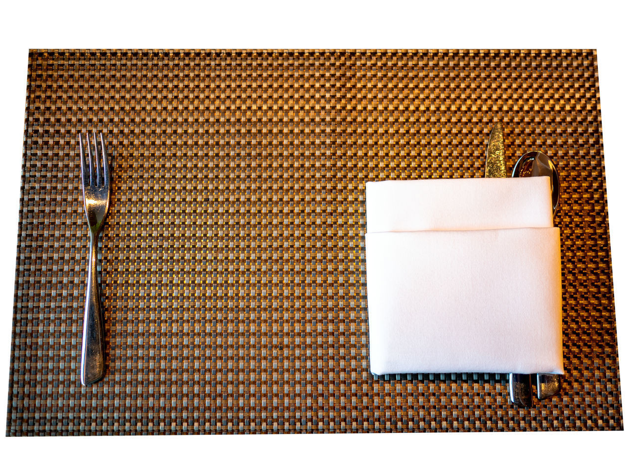 HIGH ANGLE VIEW OF BREAD ON TABLE AGAINST WHITE BACKGROUND