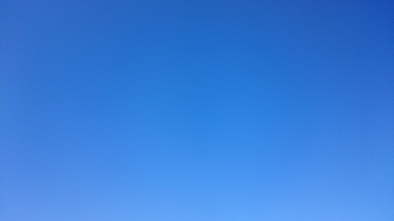 FULL FRAME OF BLUE SKY