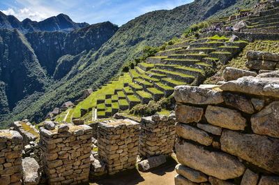 View of old ruins