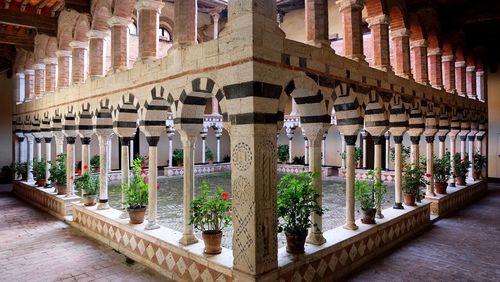 Built structure in row