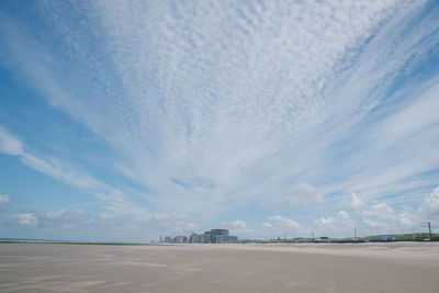 Scenic view of road against sky