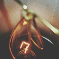 Close-up of fire