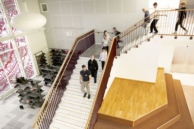 Children on school corridor