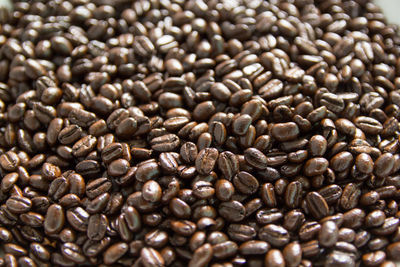 Full frame shot of coffee beans