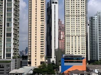 View of buildings in city