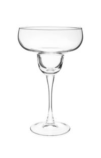 Close-up of wineglass against white background