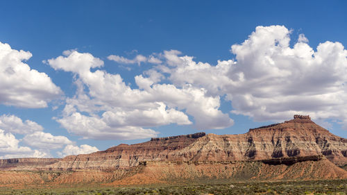 Panoramic view of landscape against sky