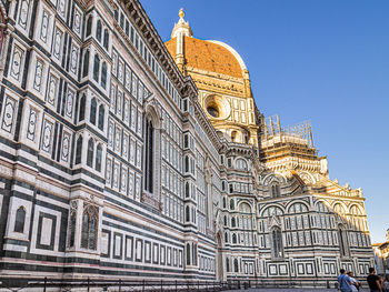 Low angle view of building against sky