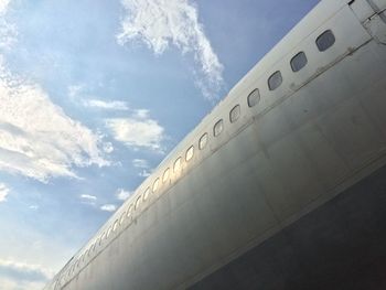 Low angle view of building against sky