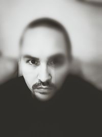 Close-up portrait of young man