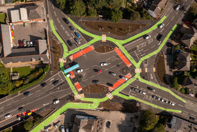 Cyclops junction seen from above