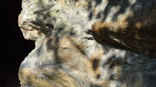 Rock formations on rock