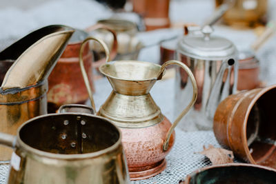 Vintage copper utensils