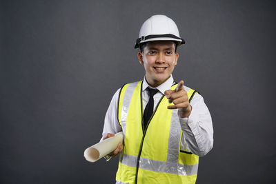 Portrait of a smiling young man