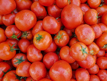 Full frame shot of strawberries