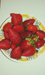 Close-up of raspberries