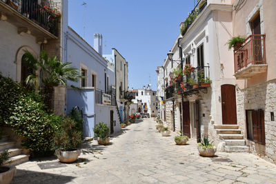 Street amidst buildings in city