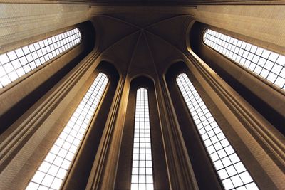 Low angle view of dome ceiling