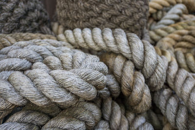 Detail shot of ropes