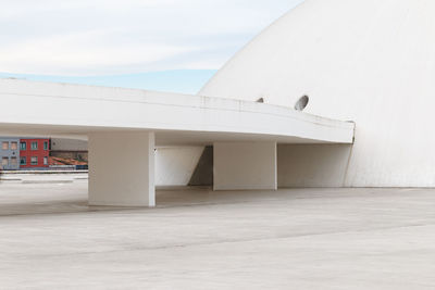 White building against sky