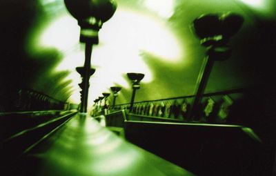 Close-up of illuminated lamp