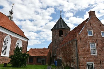 Low angle view of cathedral against sky