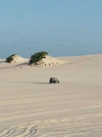 Scenic view of desert