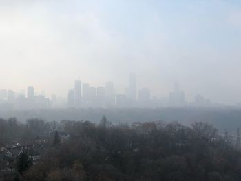 View of cityscape against sky