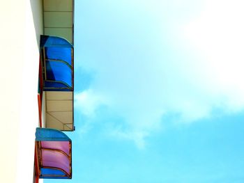 Low angle view of building against sky