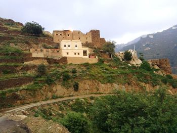 View of historic building against sky