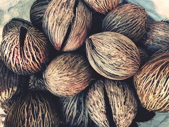 Full frame shot of onions for sale