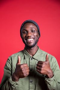 Portrait of a smiling man