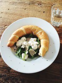 Close-up of food in plate