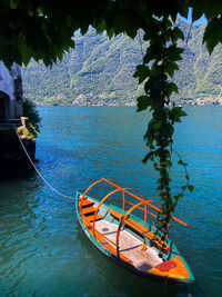 Boat in lake