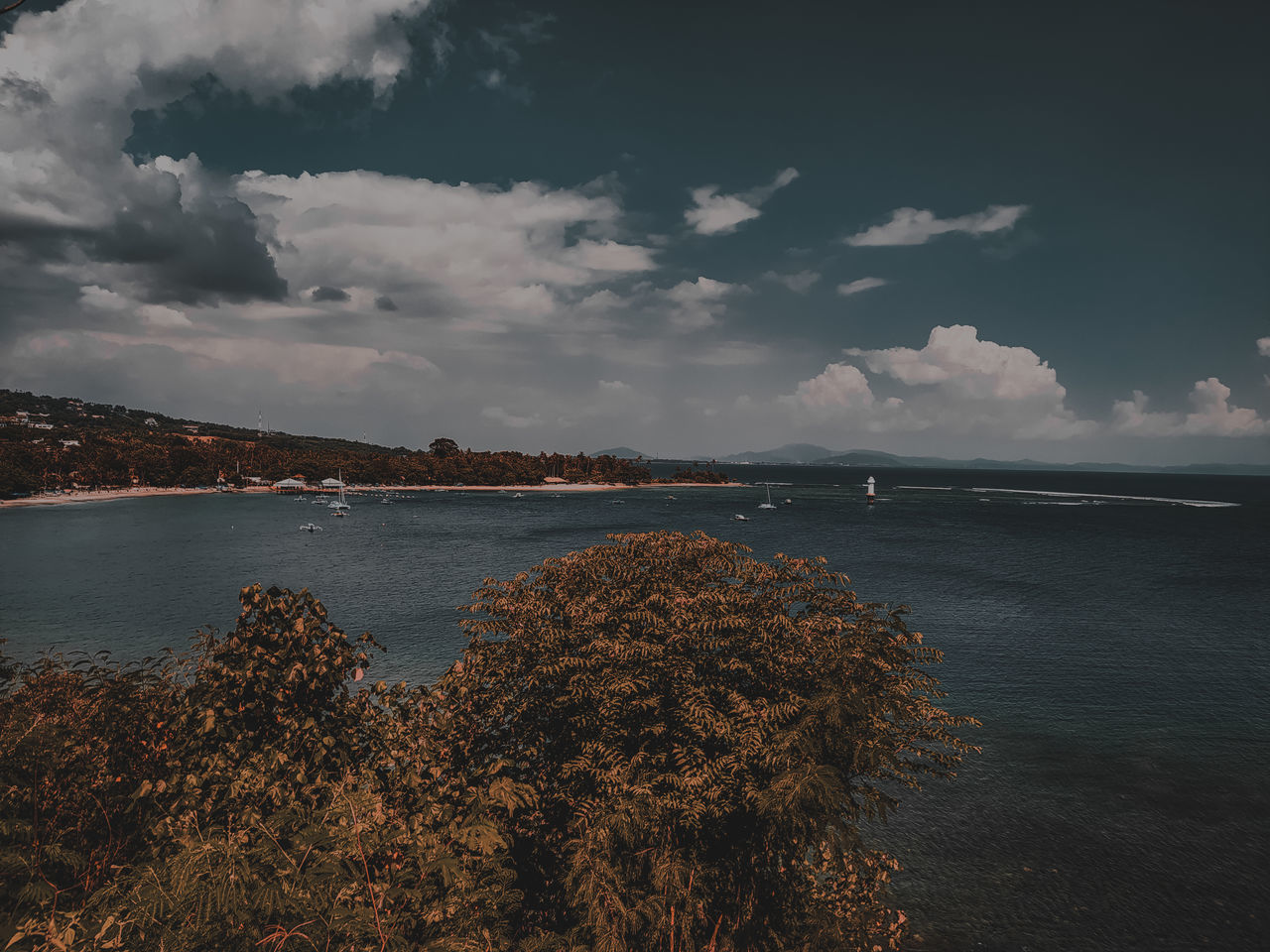 VIEW OF SEA AGAINST SKY