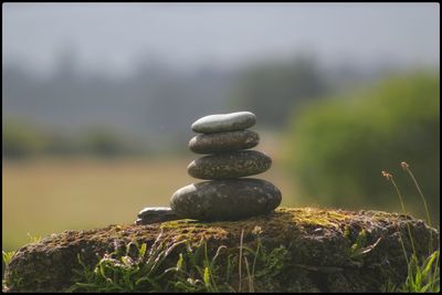 Close-up of stones