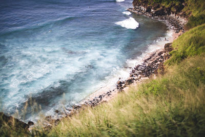 Scenic view of beach