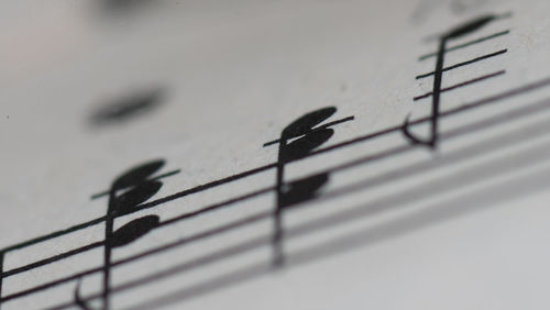 Close-up of text on paper