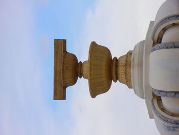 Tilt image of democracy monument against sky