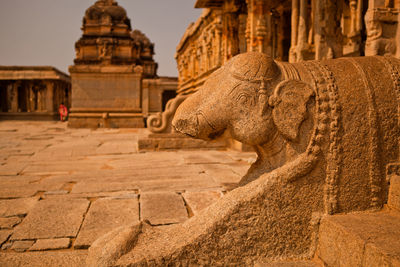 Statue at temple