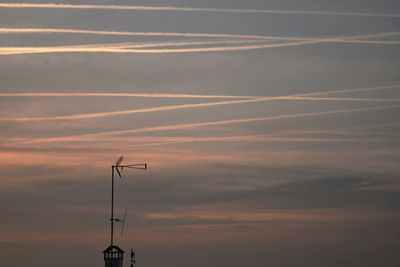 Scenic view of sky at sunset