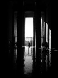 Anitkabir reflected on the ground