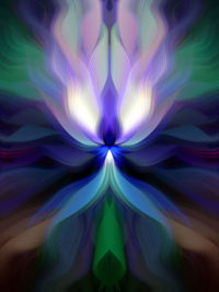 Full frame shot of multi colored light painting