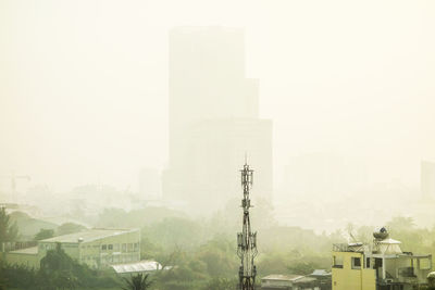 Cityscape against sky