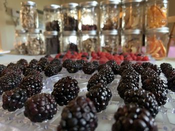 Close-up of fruits in container