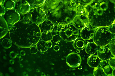 Full frame shot of bubbles