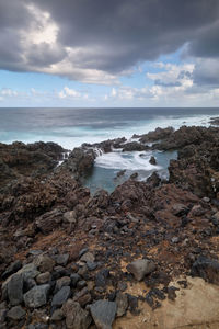 Seacoast of buenavista del norte, tenerife, canary island, spain