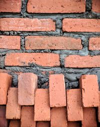 Full frame shot of brick wall