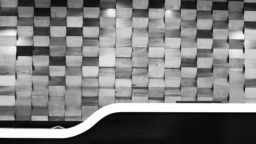 Digital composite of tiled wall