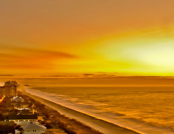 Scenic view of sky at sunset